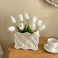 Ceramic Tulip Vase Set-Home Decor > Vases-casanuva-casanuva