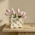 Ceramic Tulip Vase Set-Home Decor > Vases-casanuva-casanuva
