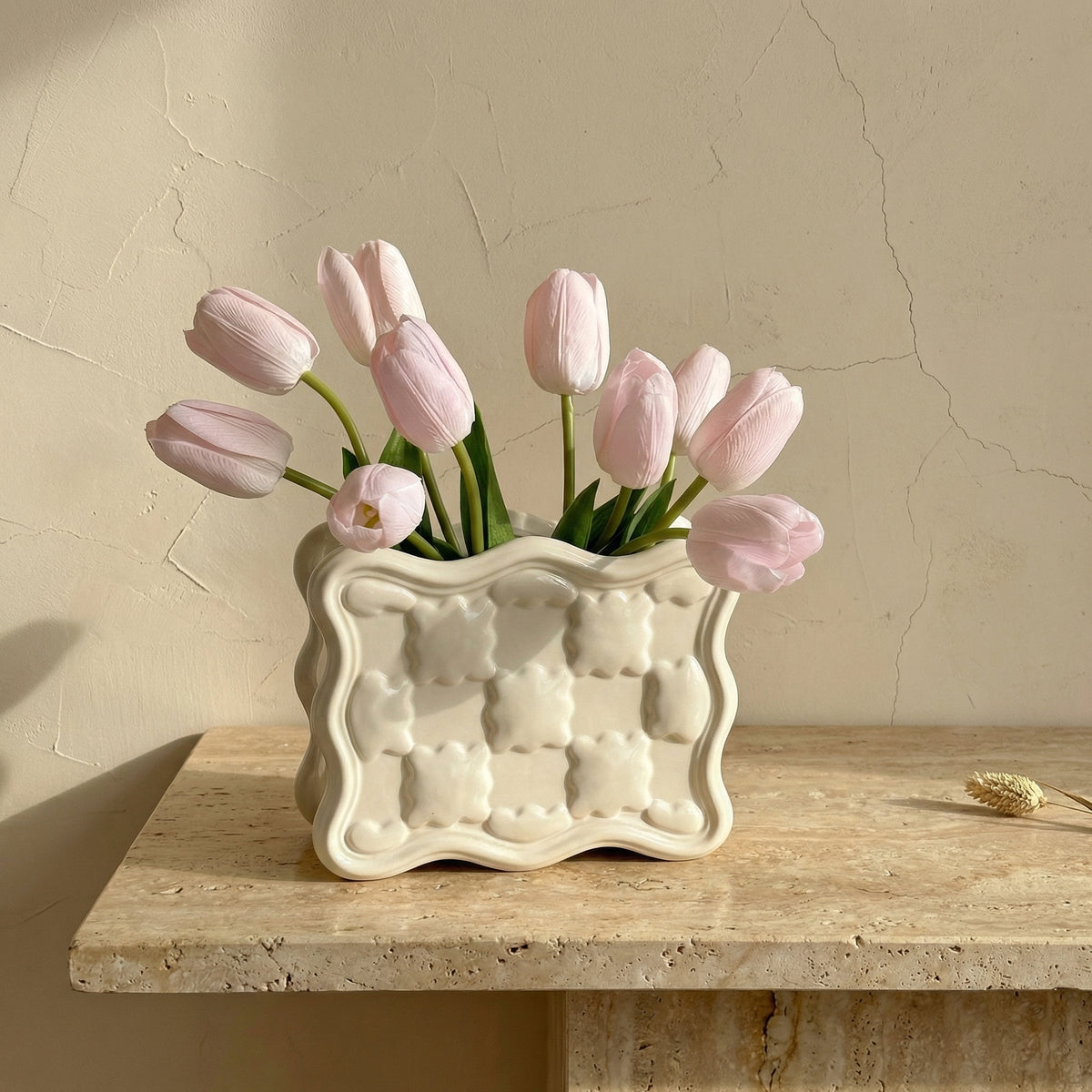 Ceramic Tulip Vase Set-Home Decor > Vases-casanuva-casanuva