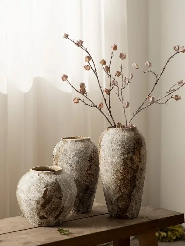 Ceramic Vase Minimalist Design Timeless Elegance-Home Decor > Vases-casanuva-casanuva
