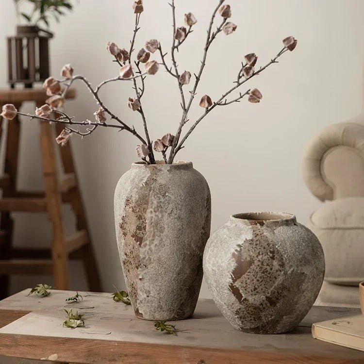 Ceramic Vase Minimalist Design Timeless Elegance-Home Decor > Vases-casanuva-casanuva