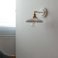 Ceramic and Brass Wall Lamp with Minimalist Design-Lighting > Wall Lights-casanuva-casanuva