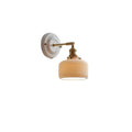 Ceramic and Brass Wall Lamp with Minimalist Design-Lighting > Wall Lights-casanuva-casanuva
