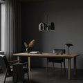 Chandelier with Colorful Glass Accents-Lighting > Chandeliers & Pendant Lights-casanuva-casanuva