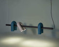 Chandelier with Colorful Glass Accents-Lighting > Chandeliers & Pendant Lights-casanuva-casanuva