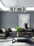 Chandelier with Colorful Glass Accents-Lighting > Chandeliers & Pendant Lights-casanuva-casanuva