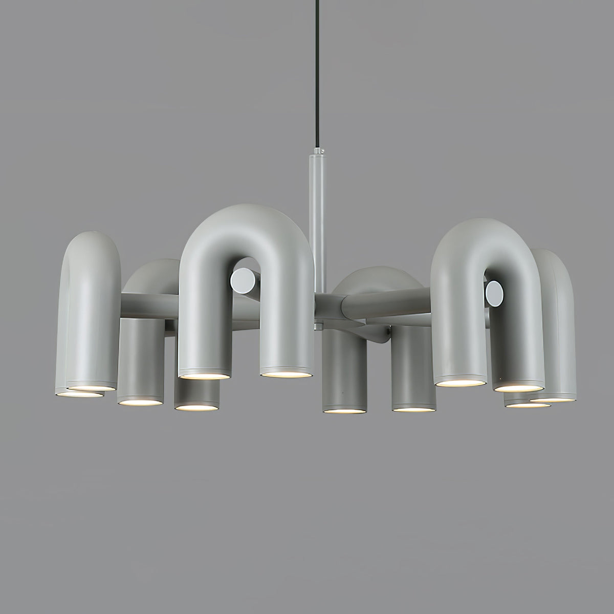 Chandelier with Colorful Glass Accents-Lighting > Chandeliers & Pendant Lights-casanuva-casanuva