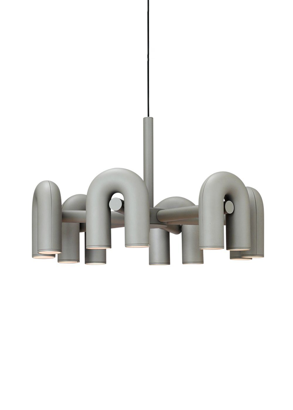 Chandelier with Colorful Glass Accents-Lighting > Chandeliers & Pendant Lights-casanuva-casanuva