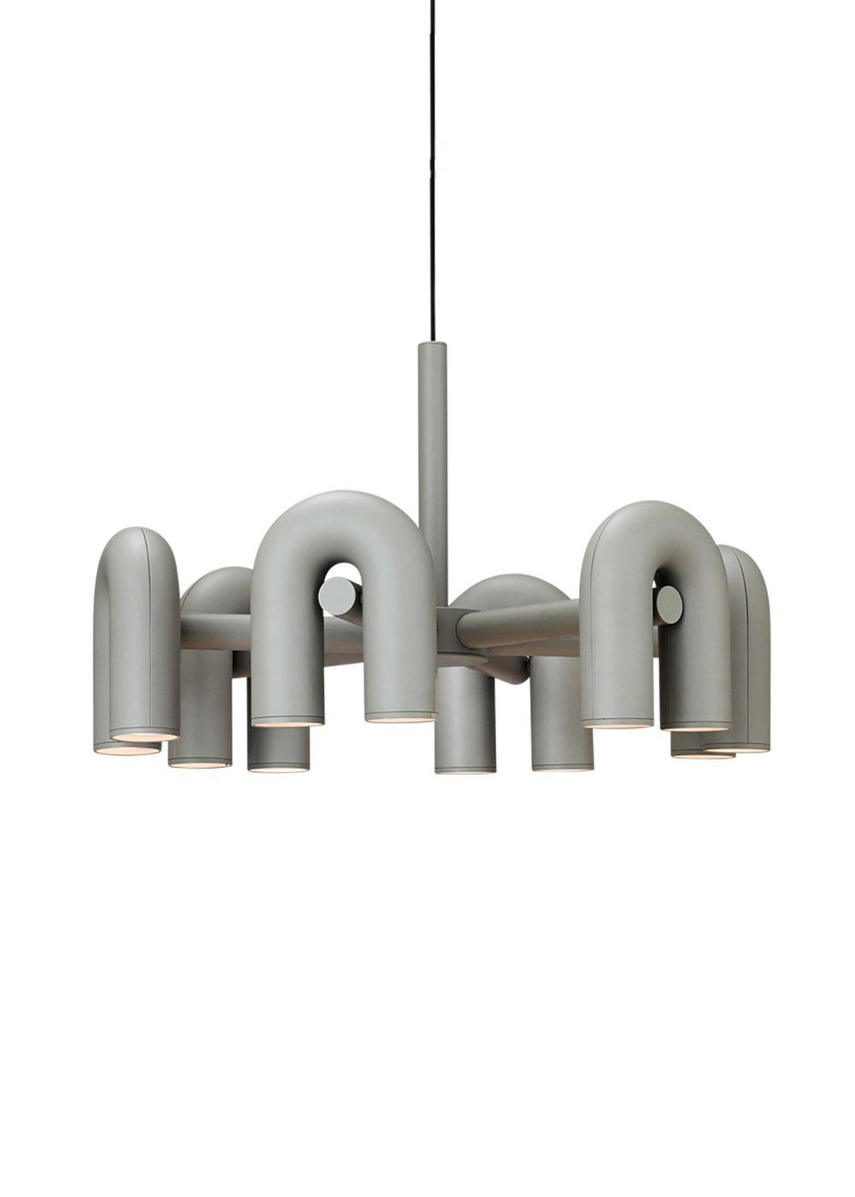 Chandelier with Colorful Glass Accents-Lighting > Chandeliers & Pendant Lights-casanuva-casanuva