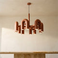 Chandelier with Colorful Glass Accents-Lighting > Chandeliers & Pendant Lights-casanuva-casanuva