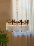 Chandelier with Crystal Accents-Lighting > Chandeliers & Pendant Lights-casanuva-casanuva
