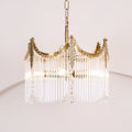 Chandelier with Crystal Accents-Lighting > Chandeliers & Pendant Lights-casanuva-casanuva