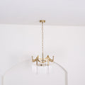 Chandelier with Crystal Accents-Lighting > Chandeliers & Pendant Lights-casanuva-casanuva