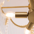 Chandelier with Crystal Accents-Lighting > Chandeliers & Pendant Lights-casanuva-casanuva