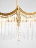 Chandelier with Crystal Accents-Lighting > Chandeliers & Pendant Lights-casanuva-casanuva