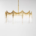 Chandelier with Crystal Accents-Lighting > Chandeliers & Pendant Lights-casanuva-casanuva