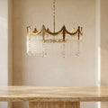 Chandelier with Crystal Accents-Lighting > Chandeliers & Pendant Lights-casanuva-casanuva