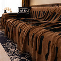 Chenille Tribal Geometric Sofa Cover-Covers & Textiles > Sofa Covers-casanuva-casanuva