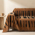 Chenille Tribal Geometric Sofa Cover-Covers & Textiles > Sofa Covers-casanuva-casanuva
