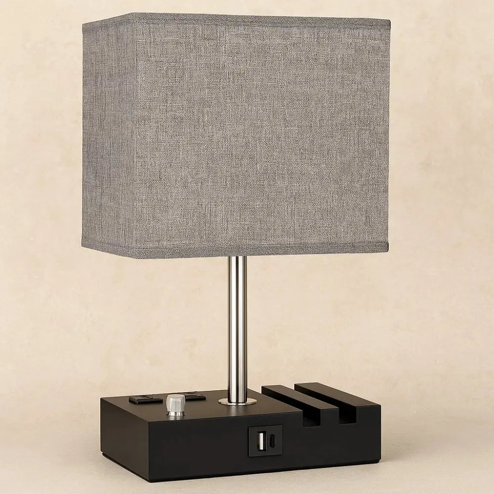 Children's Bed Lamp Chic Design LED Light-Lighting > Table Lamps-casanuva-Gray-casanuva
