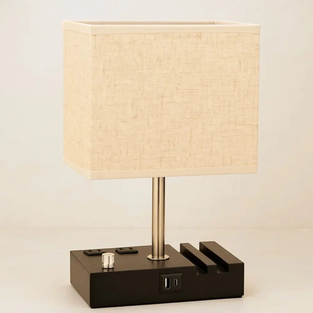 Children's Bed Lamp Chic Design LED Light-Lighting > Table Lamps-casanuva-Linen-casanuva