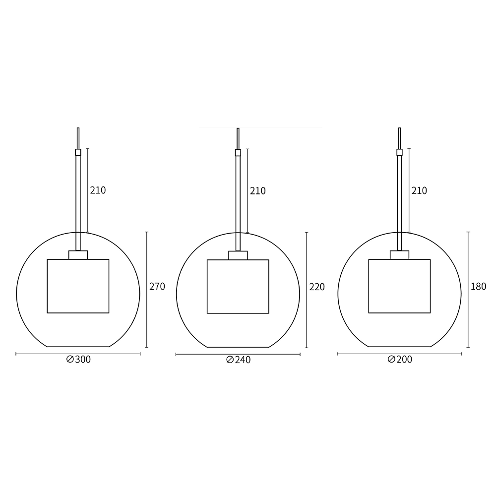 Chiswick Glass Pendant Light Modern Design-Lighting > Pendant Lights-casanuva-casanuva