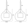 Chiswick Glass Pendant Light Modern Design-Lighting > Pendant Lights-casanuva-casanuva
