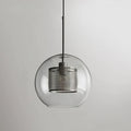 Chiswick Glass Pendant Light Modern Design-Lighting > Pendant Lights-casanuva-A(Ball)-D20*H18cm-Silver-casanuva