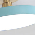 Circular LED Semi Flush Mount Ceiling Light for Bedroom-Lighting > Ceiling Lights-casanuva-casanuva