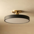 Circular LED Semi Flush Mount Ceiling Light for Bedroom-Lighting > Ceiling Lights-casanuva-casanuva