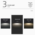 Circular Walnut Grain LED Flush Mount Ceiling Light-Lighting > Ceiling Lights-casanuva-casanuva