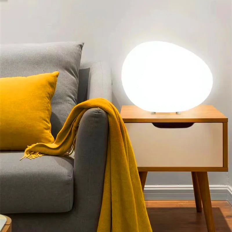 Cobblestone Table Lamp Minimalist Decorative Lighting-Lighting > Table Lamps-casanuva-casanuva