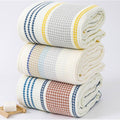 Colorblock Striped Cotton Bath Towel-Bedding & Bath > Bath Towels-casanuva-casanuva