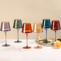 Colored Crystal Wine Glasses for Special Occasions-Kitchen & Dining > Tableware-casanuva-casanuva