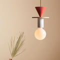Colored Wood Blocks Pendant Light-Lighting > Pendant Lights-casanuva-casanuva