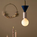 Colored Wood Blocks Pendant Light-Lighting > Pendant Lights-casanuva-casanuva