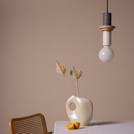 Colored Wood Blocks Pendant Light-Lighting > Pendant Lights-casanuva-A 19*34cm-casanuva