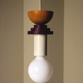 Colored Wood Blocks Pendant Light-Lighting > Pendant Lights-casanuva-D 12*25cm-casanuva