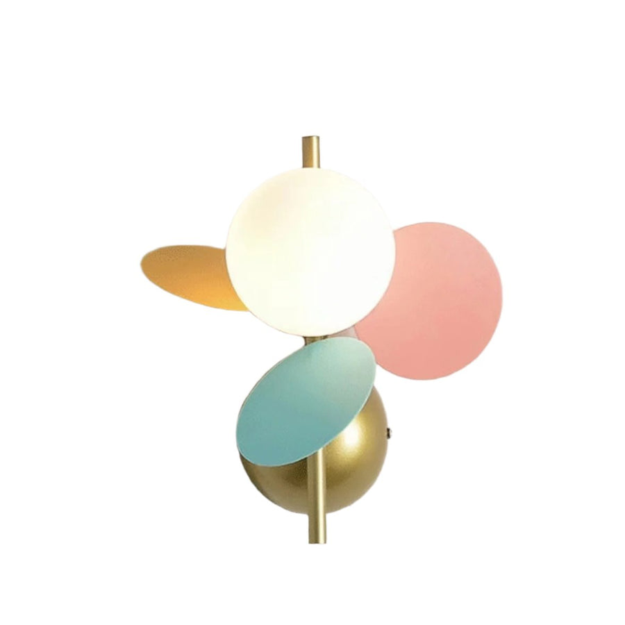 Colorful Flower Wall Light-Lighting > Wall Lights-casanuva-Multicolor-1 head-casanuva