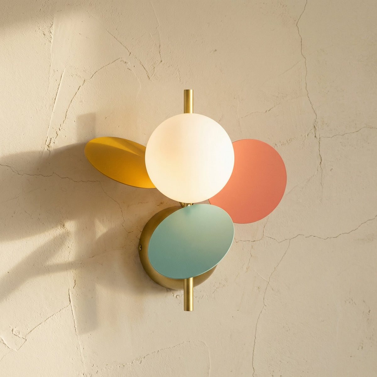 Colorful Flower Wall Light-Lighting > Wall Lights-casanuva-casanuva