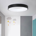 Colorful LED Ceiling Light Simple Design-Lighting > Ceiling Lights-casanuva-Black-D40*H5CM-White Light-casanuva