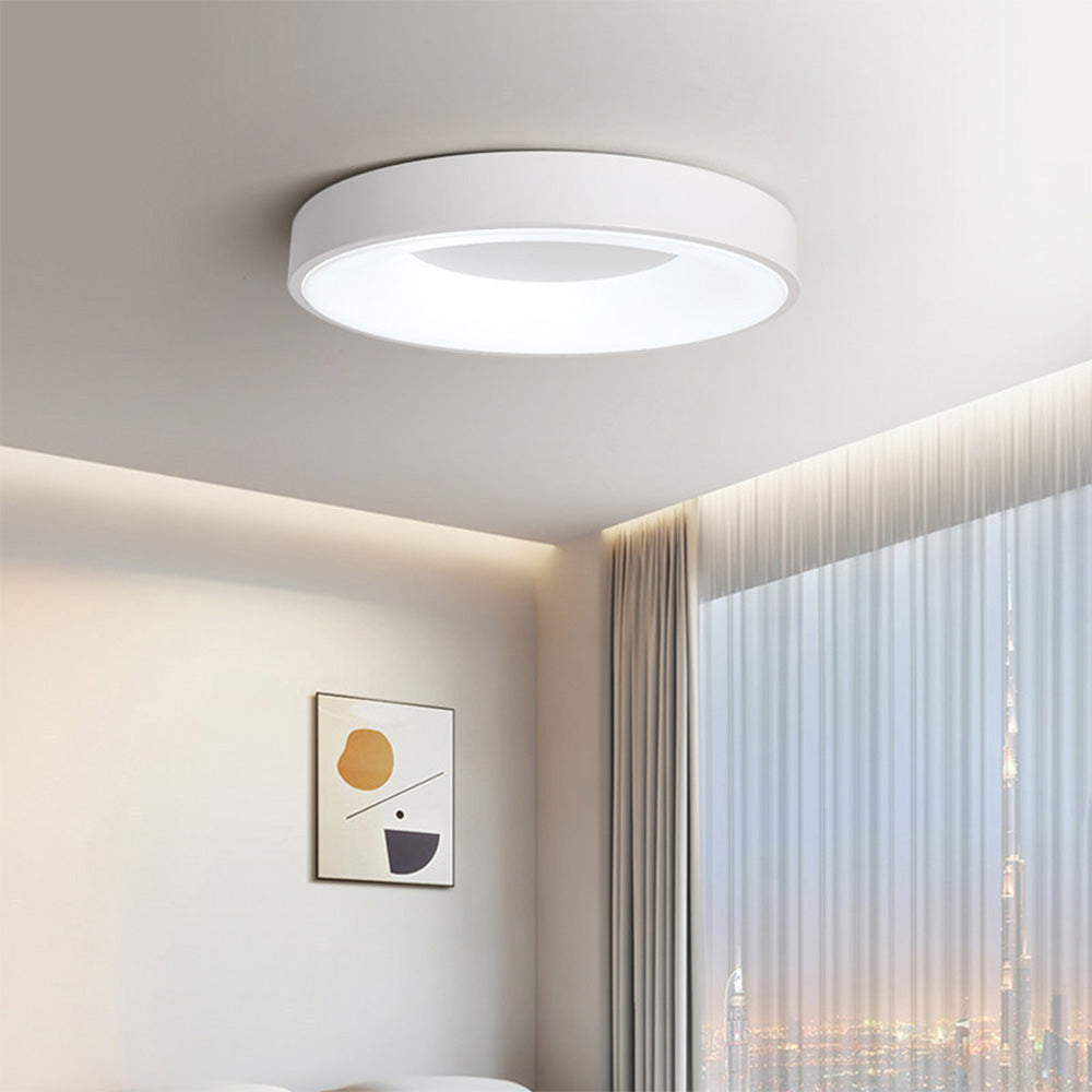 Colorful LED Ceiling Light Simple Design-Lighting > Ceiling Lights-casanuva-White-D30*H5CM-White Light-casanuva