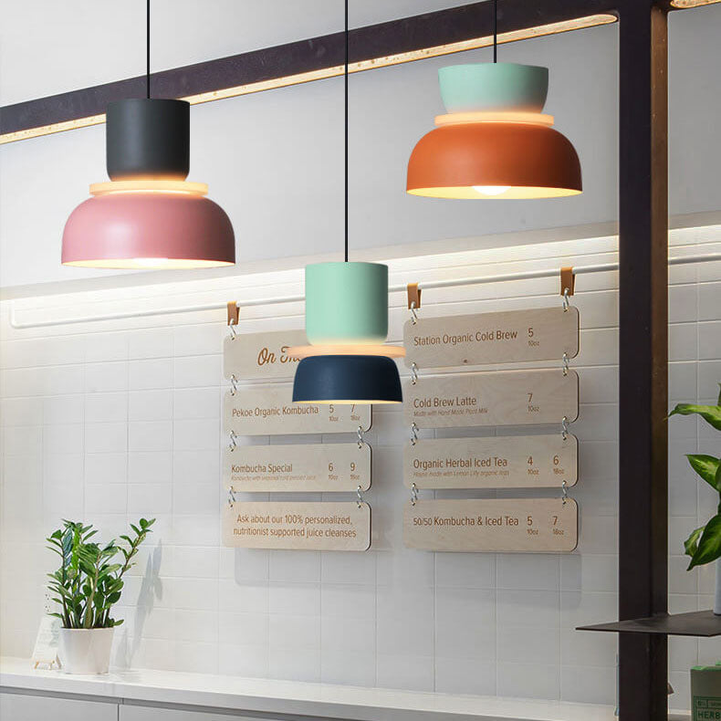 Colorful LED Pendant Light-Lighting > Pendant Lights-casanuva-Small-Green&Blue-100V-120V-casanuva