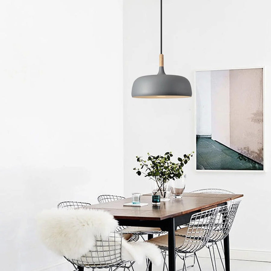 Colorful Pendant Light Modern Design-Lighting > Pendant Lights-casanuva-Gray-D32*H25cm-casanuva
