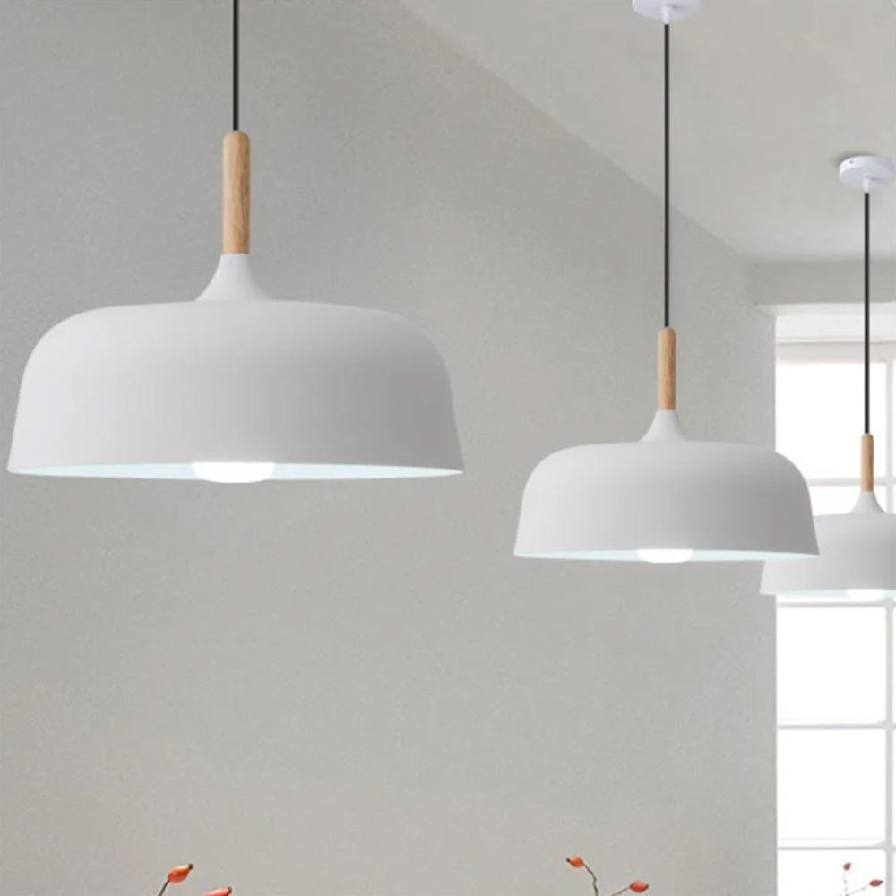 Colorful Pendant Light Modern Design-Lighting > Pendant Lights-casanuva-White-D32*H25cm-casanuva