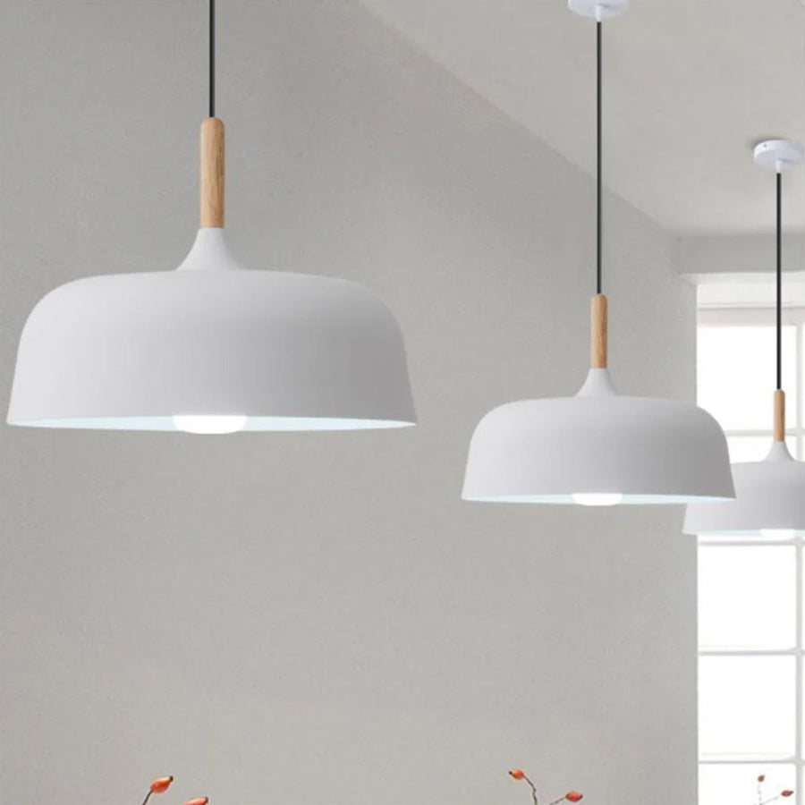 Colorful Pendant Light Modern Design-Lighting > Pendant Lights-casanuva-White-D32*H25cm-casanuva