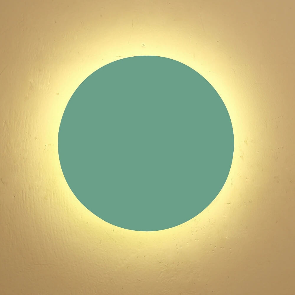 Colorful Round Iron LED Wall Sconce Lamp-Lighting > Wall Lights-casanuva-casanuva