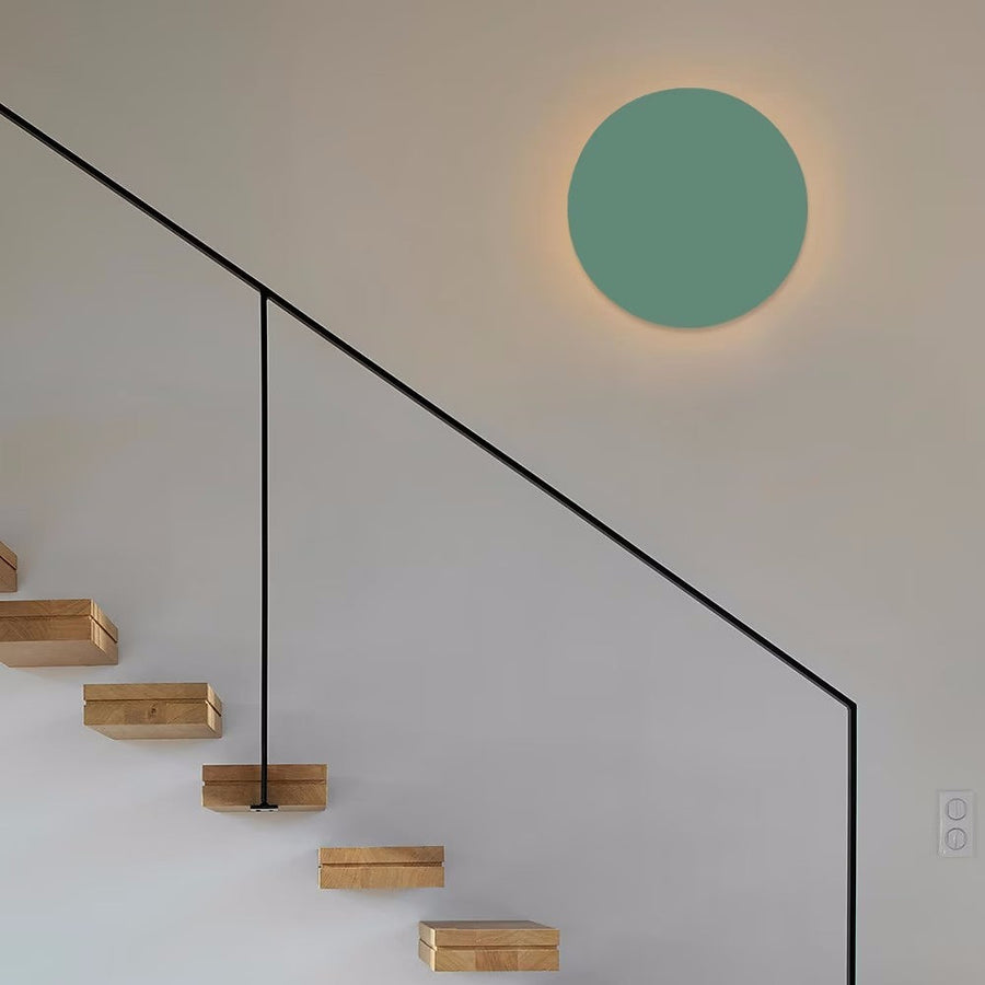 Colorful Round Iron LED Wall Sconce Lamp-Lighting > Wall Lights-casanuva-casanuva