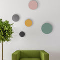 Colorful Round Iron LED Wall Sconce Lamp-Lighting > Wall Lights-casanuva-casanuva
