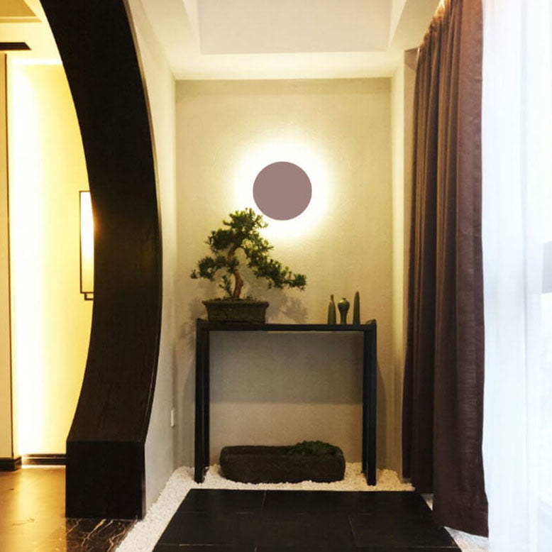 Colorful Round Iron LED Wall Sconce Lamp-Lighting > Wall Lights-casanuva-casanuva